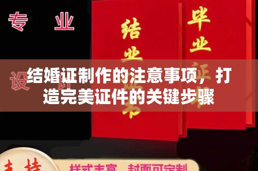 永吉结婚证制作的注意事项，打造完美证件的关键步骤