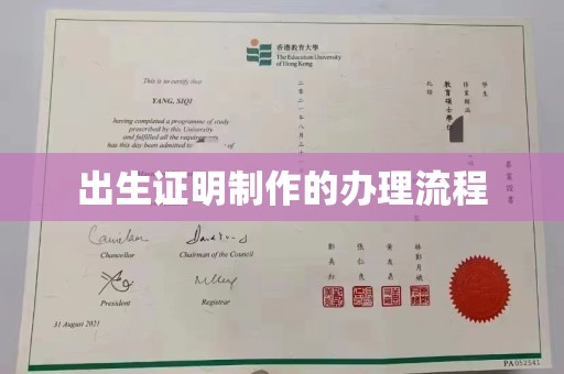 永吉出生证明制作的办理流程