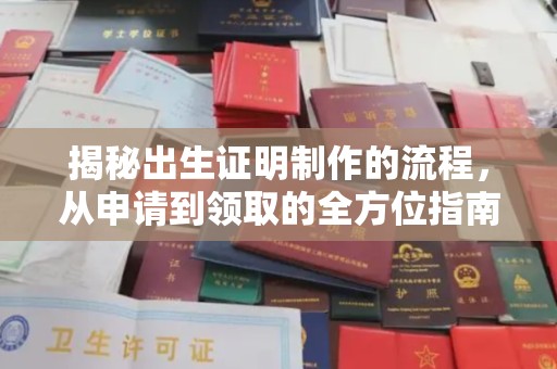 永吉揭秘出生证明制作的流程，从申请到领取的全方位指南