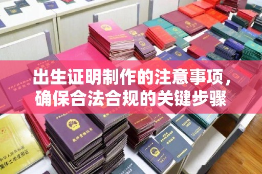 永吉出生证明制作的注意事项，确保合法合规的关键步骤