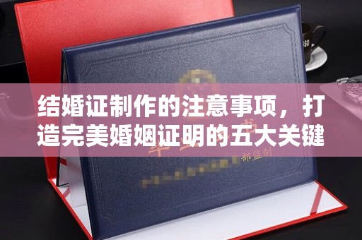永吉结婚证制作的注意事项，打造完美婚姻证明的五大关键点
